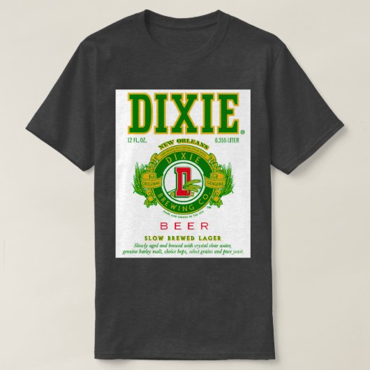 DIXIE BEER T-Shirt (Design vorne)