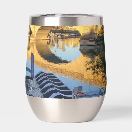 Dixie Belle an der London Bridge im Havasu-See (Rückseite)