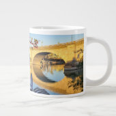 Dixie Belle Paddle Wheeler Touring Boat Jumbo-Tasse (Rechts)