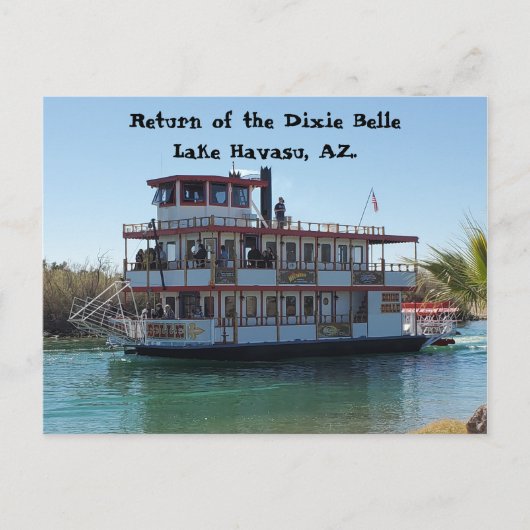 Dixie Belle Postkarte (Vorderseite)