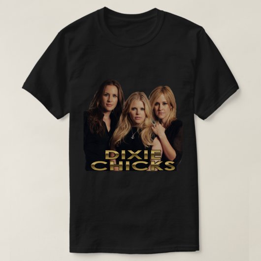 Dixie Chicks Women Band SInger T-Shirt (Design vorne)