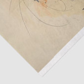 Dixie Dackel Wasserfarbe HEY Entfärbung Seidenpapier (Ausschnitt)