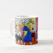 Dixie Dugan Freund Vintage Comics Kaffeetasse (Vorderseite Links)