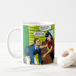 Dixie Dugan Lovable Dog Vintage Comicen Kaffeepaus Kaffeetasse