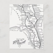 Dixie Highway D1 Postkarte (Vorderseite)