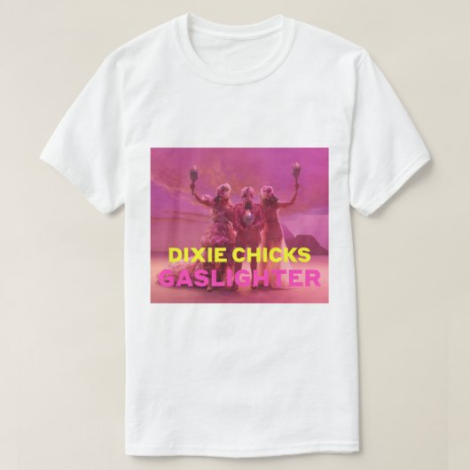 dixie Küken gaslighter pink tour 2020 globaltv T-Shirt (Design vorne)