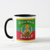 Dixie Maid Sirup LabelKairo, GA Tasse (Links)