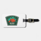 Dixie National Forest Camping Gepäckanhänger (Vorderseite horizontal)