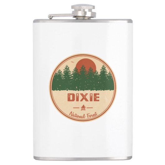 Dixie National Forest Flachmann (Vorderseite)