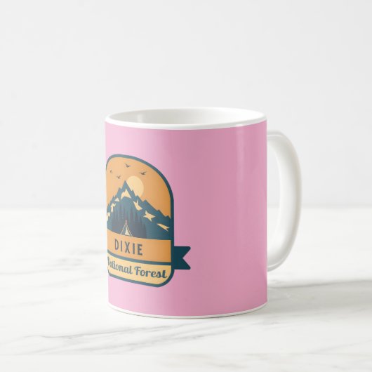 Dixie National Forest � Geheimnisse der Wildnis Kaffeetasse (VorderseiteRechts)