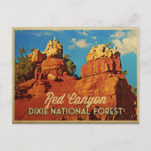 Dixie National Forest Postkarte (Vorderseite)