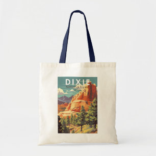 Dixie National Forest Utah Reise Kunst Vintage Tragetasche