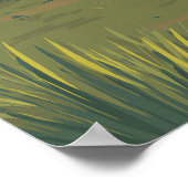 Dixie National Forest Utah Reiseplakat Poster (Ecke)