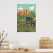 Dixie National Forest Utah Reiseplakat Poster (Küche)
