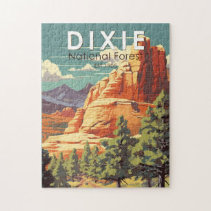 Dixie National Forest Utah Wandern Vintag Puzzle