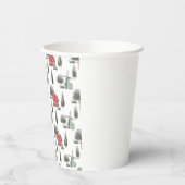 DIXIE Niedliches Land Red Barn Baby Tiere Pappbecher (Links)