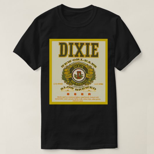 Dixie Slow Brewed Dixie Beer T T-Shirt (Design vorne)