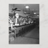 Dixie Soda Fountain, 20er Postkarte (Vorderseite)