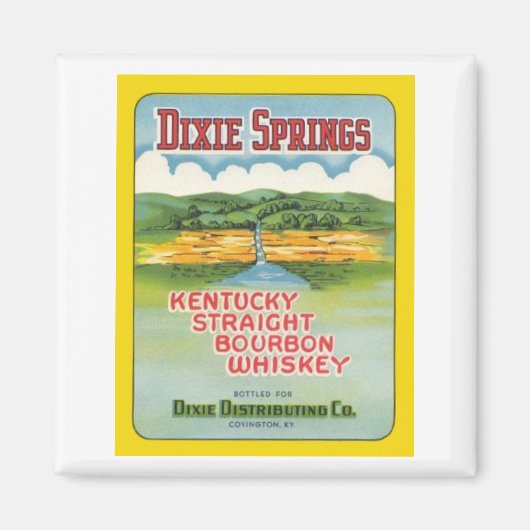 Dixie Springs Bourbon Magnet (Vorne)