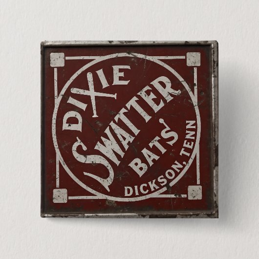 Dixie Swatters Dickson TN AH Leathers Schläger Button (Vorderseite)