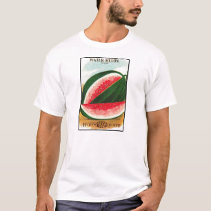 Dixie Wassermelone-Vintager Samen-Satz T-Shirt