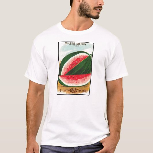 Dixie Watermelon Vintag Seed Pack T-Shirt (Vorderseite)