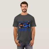 Dixon Champion 2020 blauer Text T-Shirt (Vorne ganz)