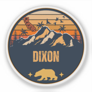 Dixon, Kalifornien Aufkleber