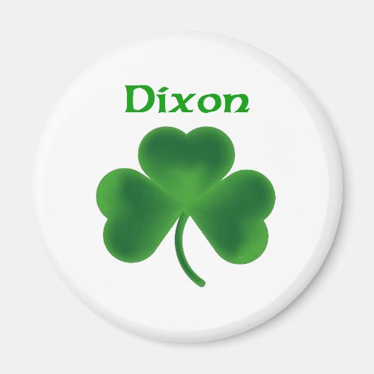 Dixon Kleeblatt Magnet (Vorne)