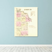 Dixon Landkreis, Nebraska Leinwanddruck (Insitu (Holzboden))