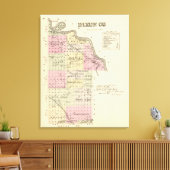 Dixon Landkreis, Nebraska Leinwanddruck (Insitu (Wohnzimmer))