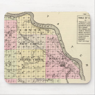 Dixon Landkreis, Nebraska Mousepad