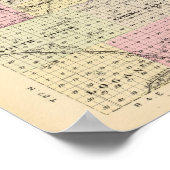 Dixon Landkreis, Nebraska Poster (Ecke)