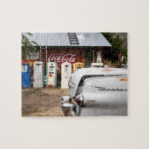 Dixon, New Mexico, Vereinigte Staaten. Oldtimer Puzzle