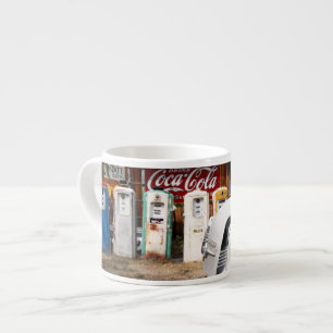 Dixon, New Mexiko, Vereinigte Staaten. Vintages Espressotasse