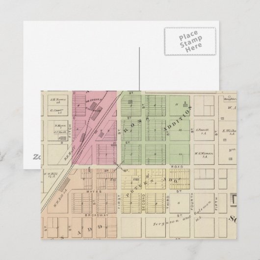 Dixon Postkarte (Vorne/Hinten)