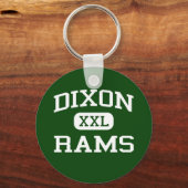 Dixon - Rams - High School - Dixon California Schlüsselanhänger (Vorderseite)