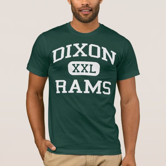 Dixon - RAMs - Highschool - Dixon Kalifornien T-Shirt (Vorderseite)