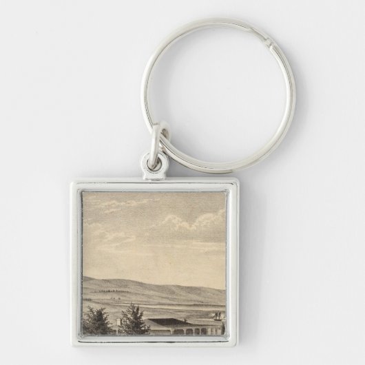 Dixon-Wohnsitz Schlüsselanhänger (Vorne)