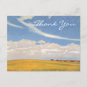 Dixons Prärie nach Sturm Postkarte