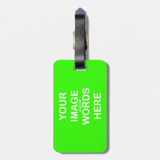 DIY ~ 2 Seiten-Geschenk-Umbau Acryl2x3.5 Gepäckanhänger (Rückseite vertikal)