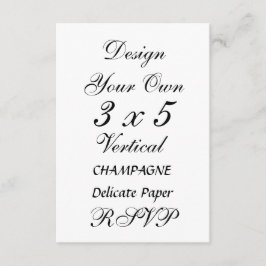 DIY 3 x 5 CHAMPAGNE Delikatpapier