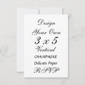 DIY 3 x 5 CHAMPAGNE Delikatpapier