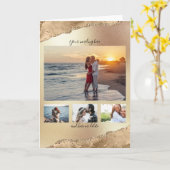 DIY 4 FOTO | Goldschmied Karte (Gelbe Blume)