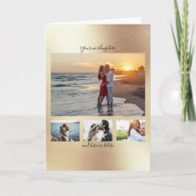 DIY 4 FOTO | Jubiläum Verlobung Gold