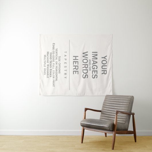 DIY - 50" x 60" Wandteppich (Beispiel (Horizontal))