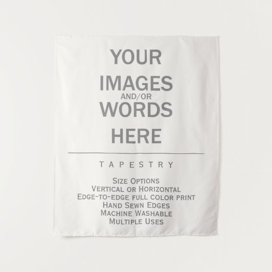 DIY - 50" x 60" Wandteppich (Vorderseite)