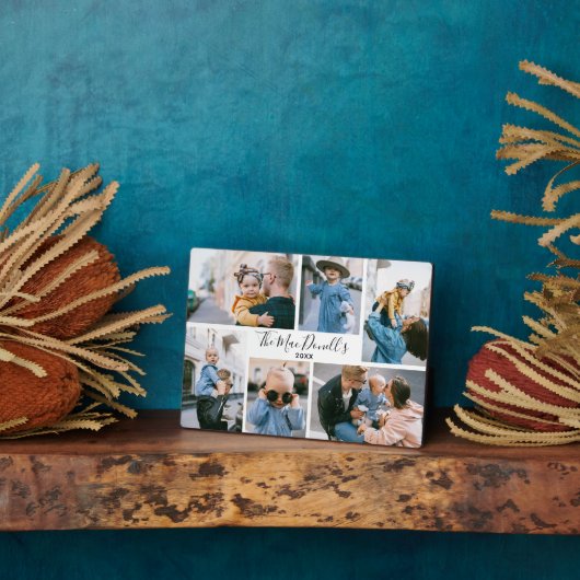 DIY 6 Foto Plaque Fotoplatte (Seite)