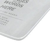 DIY - 7,5" x 6,5" Schneidebrett (Ecke)