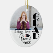 DIY Absolvent-Foto-Erinnerungen Keramik Ornament (Rechts)